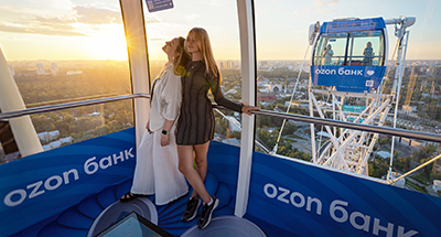 Будь на высоте с Ozon Банком: банк стал партнером «Солнца Москвы»