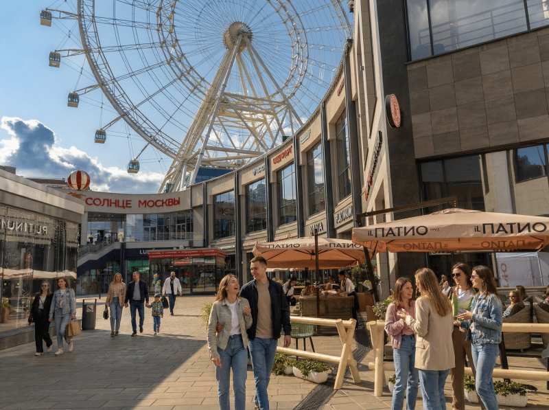 Рестораны и магазины