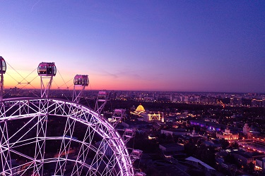 «Солнце Москвы» окрасится в лавандовый цвет во Всемирный день борьбы против рака